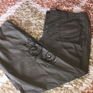 Plus Size Khakis & Co convertible pants